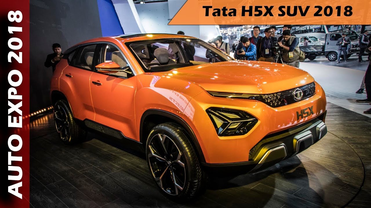 Tata H5X (Tata Harrier) SUV Revealed - Overview In Hindi