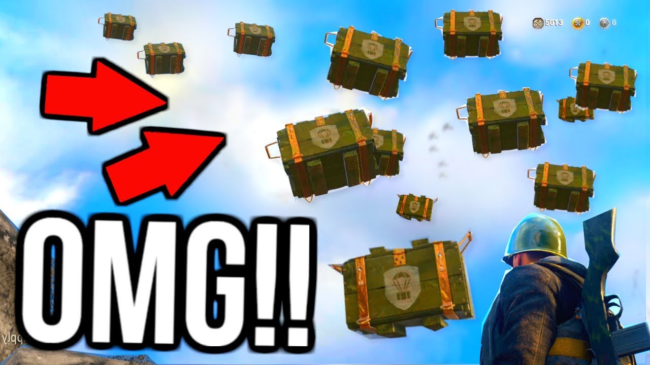 NEW UNLIMITED SUPPLY DROP GLITCH in WW2! (WTF!!)