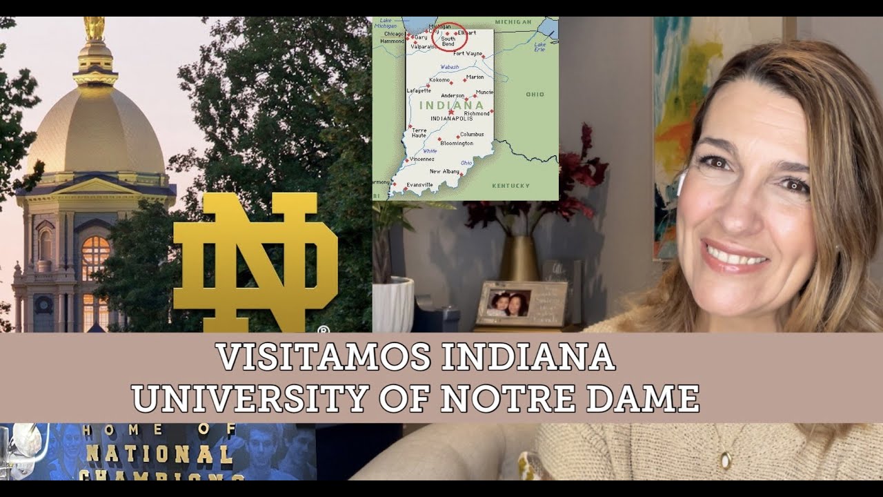 VIAJAMOS A INDIANA/UNIVERSITY OF NOTRE DAME/VISITA CASAS PARA COMPRAR #my_essential_style #notredame
