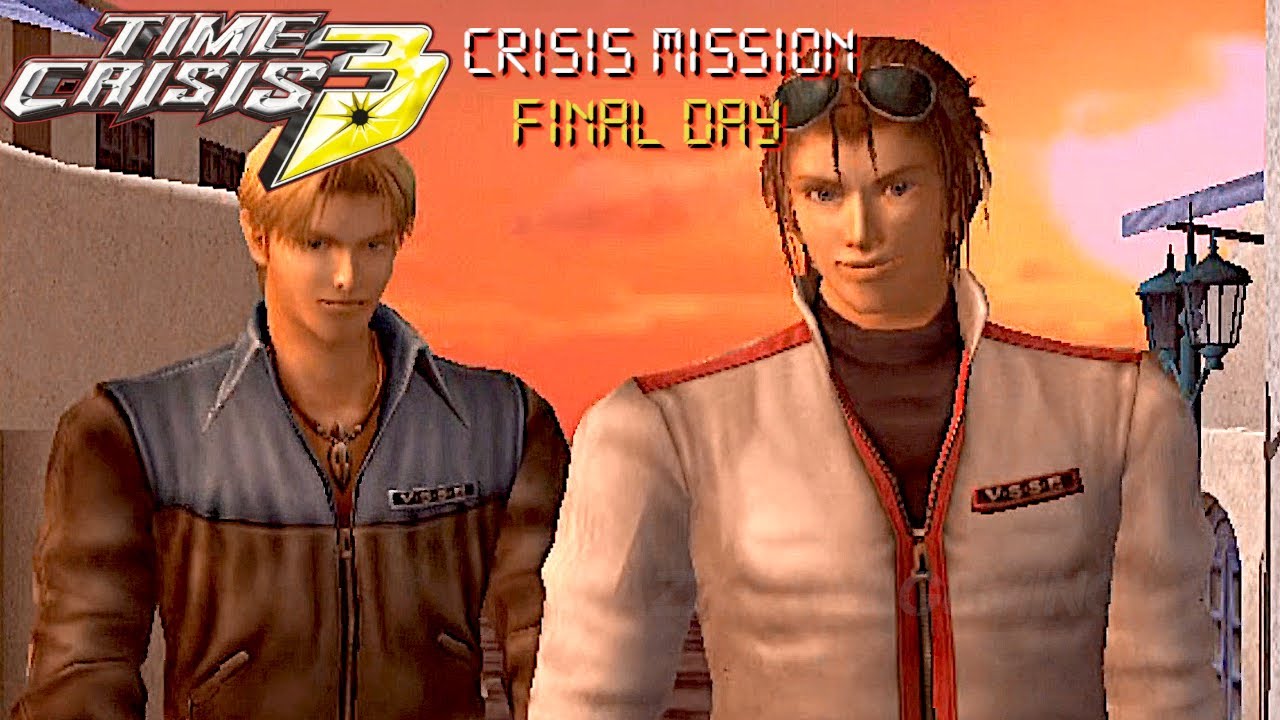 Time Crisis 3 PS2 - Alan & Wesley Boss Fight | Crisis Mission - FINAL MISSION/FINAL DAY