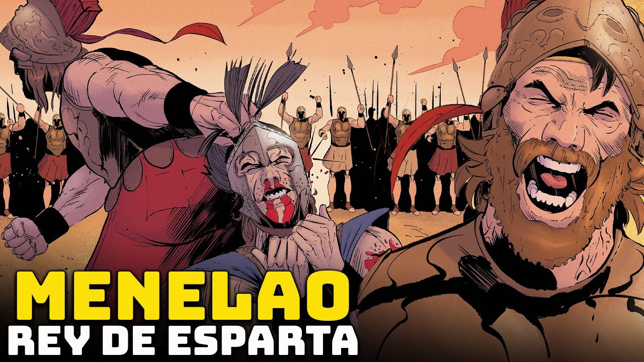 Menelao - El Rey Espartano Traicionado de la Guerra de Troya - Mitolog&iacute;a Griega