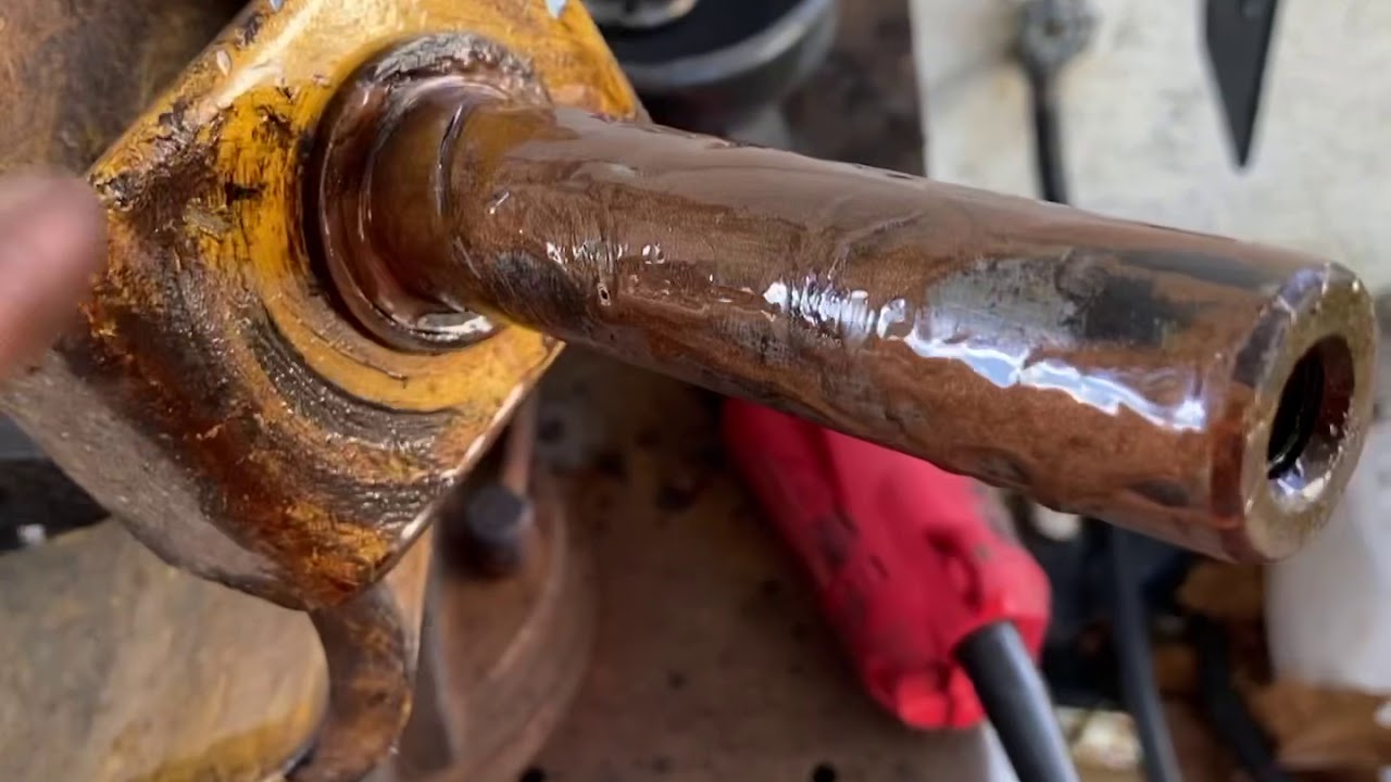 CHANGING HUSTLER FORK BEARINGS