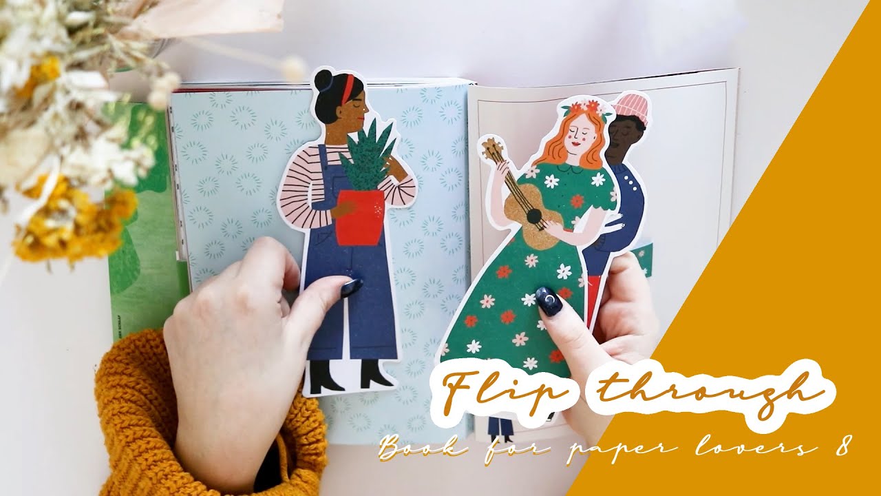NEW - Flow Book for paper lovers #8 2020-2021 - Flip through