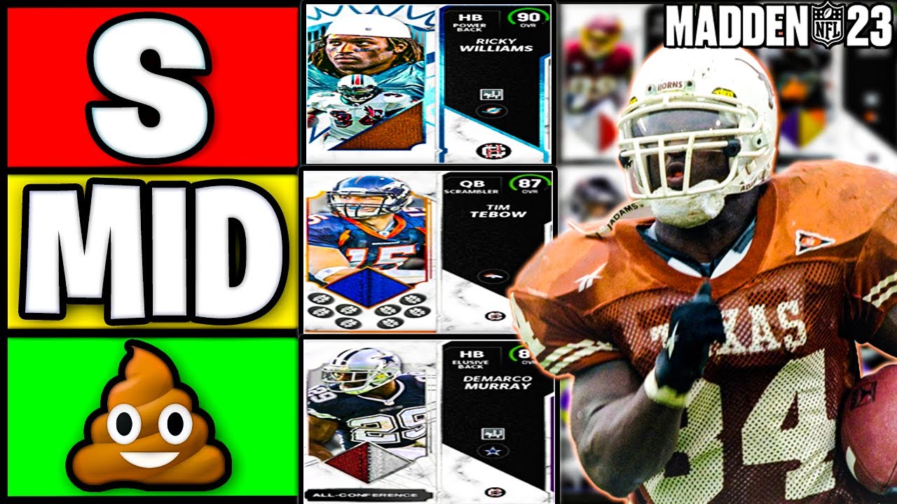 *NEW* RANKING THE BEST CAMPUS HERO CARDS IN MADDEN 23! MADDEN 23 Ultimate Team Tier List
