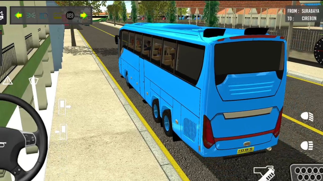 Luxury Coach Bus 🚌 Open World Bus Game / Realistic Bus Simulator / Long Route Bus Driving 😁