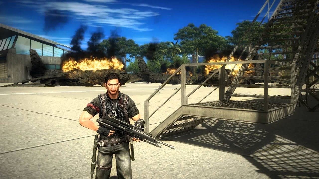Just Cause 2 Explosion Compilation
