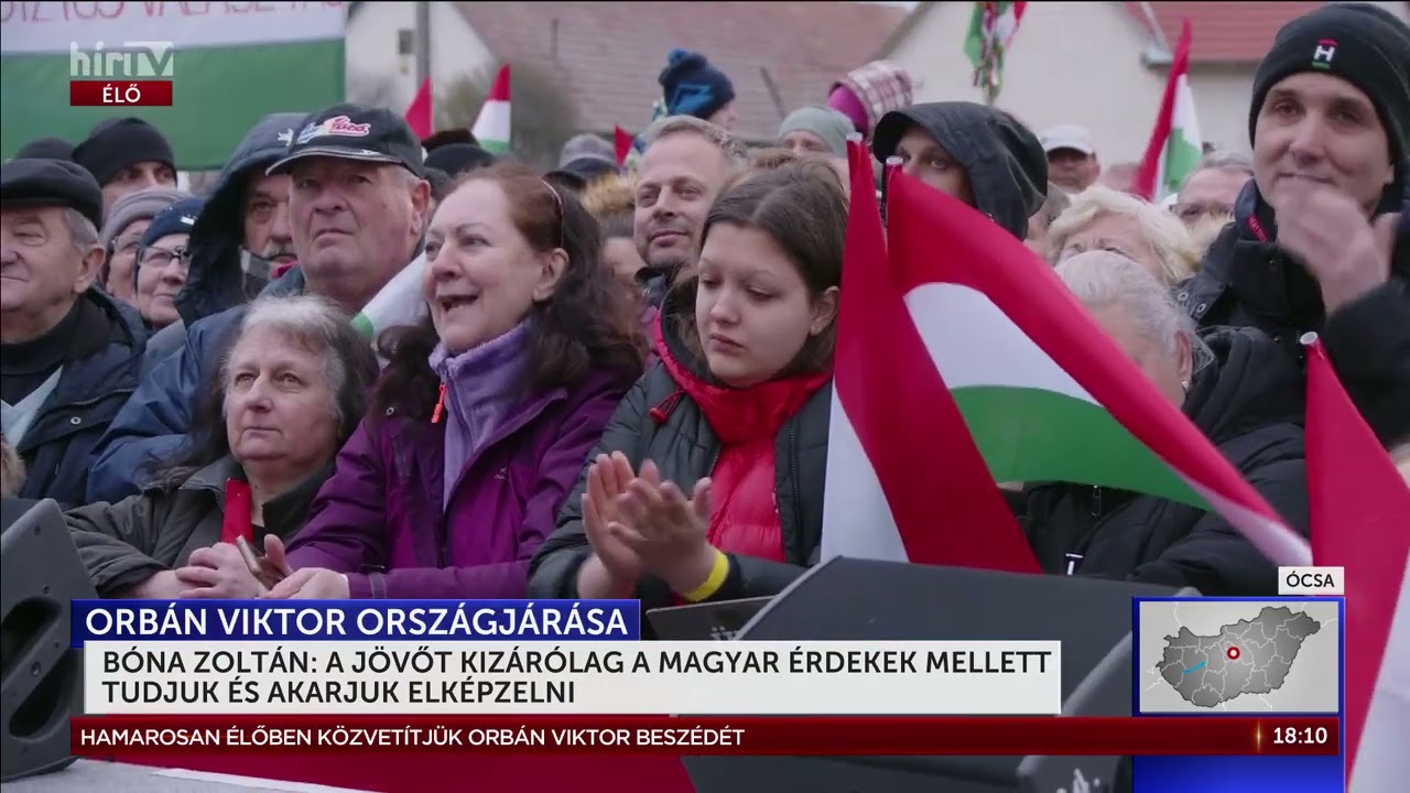 Orb&aacute;n Viktor orsz&aacute;gj&aacute;r&aacute;sa, &Oacute;csa - H&iacute;rTV