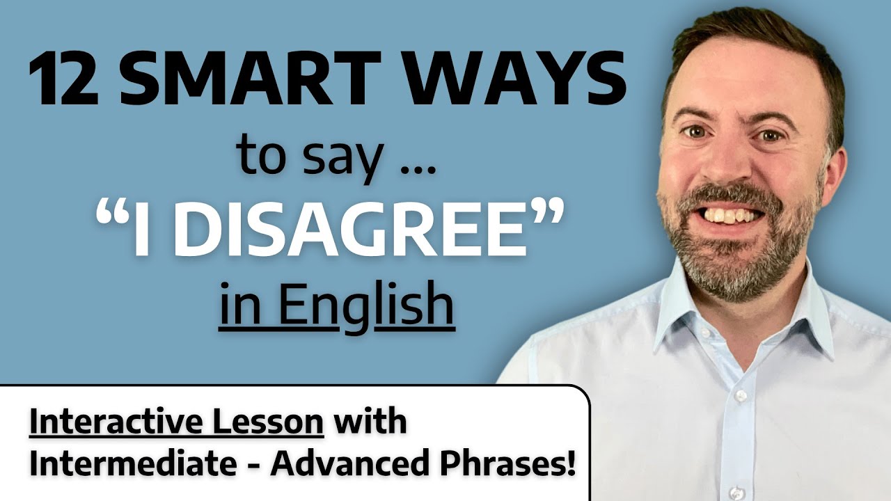 Smart Ways To Disagree in English At Work (B1 - C1 level)