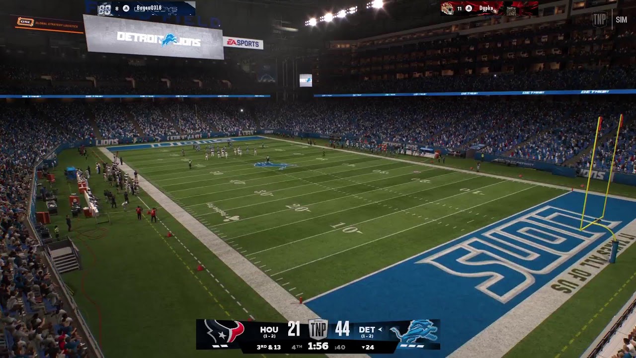 MOF Season 85: Week 4 - Houston at Detroit