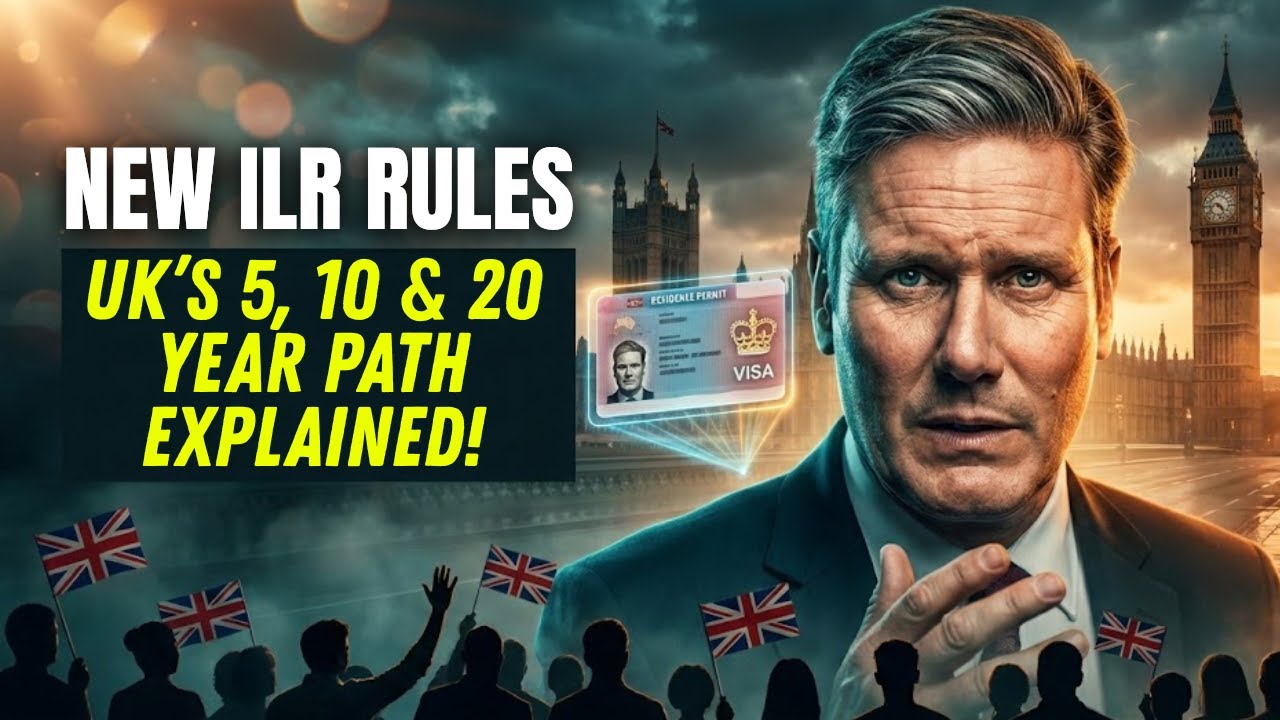 UK Earned Settlement Plane : What's New 5, 10 & 20-Year ILR Rules Explained ~ UK Immigration News