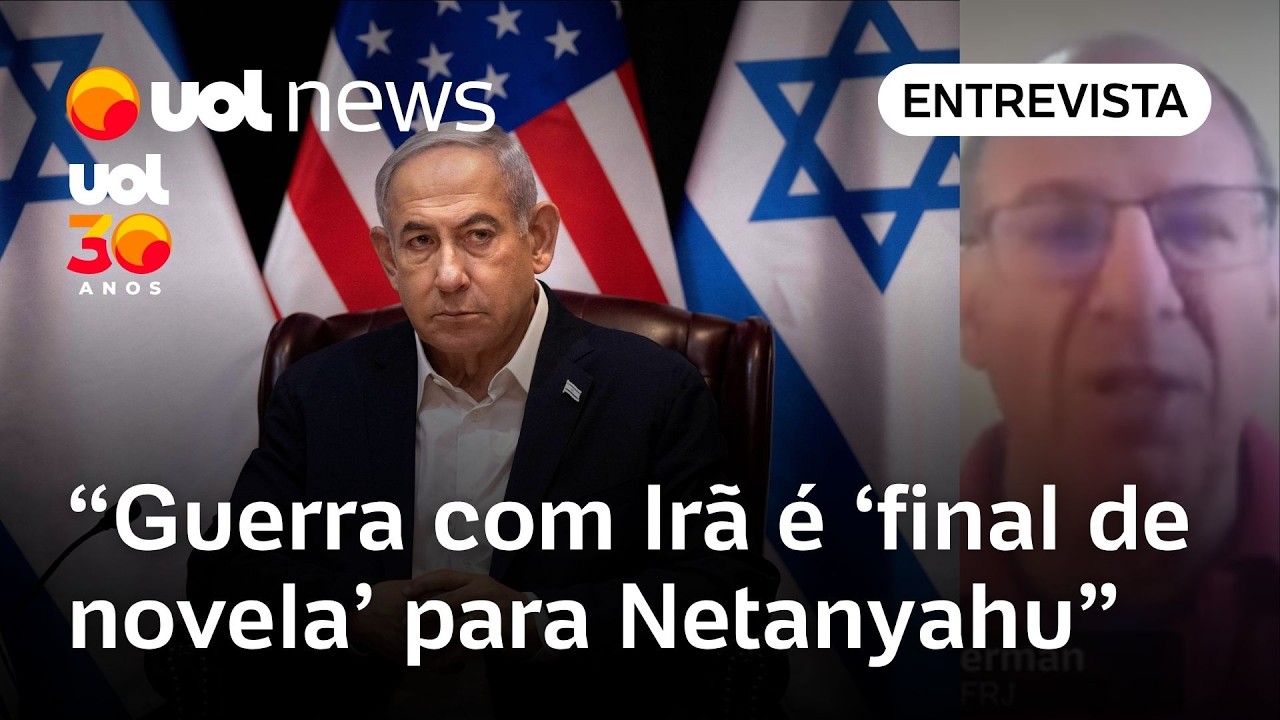 Guerra com Ir&atilde; &eacute; 'final de novela' para Netanyahu; medo dele &eacute; ir para a cadeia, diz professor