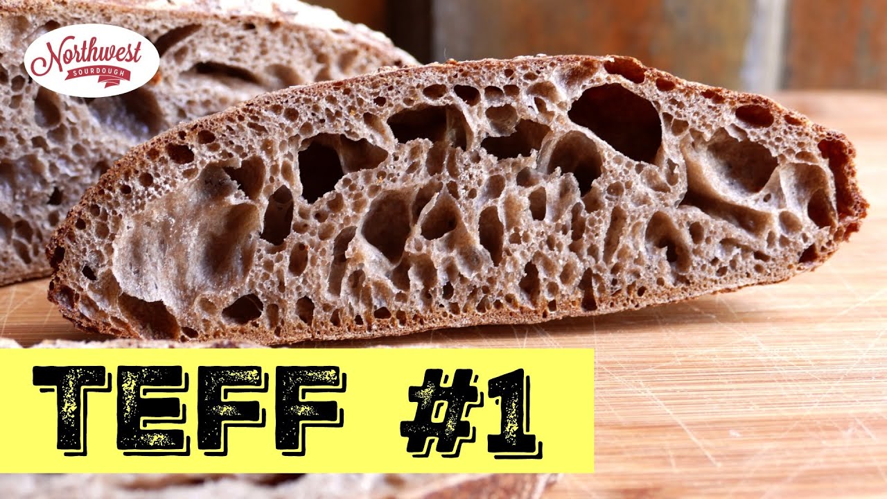 Sourdough Teff Loaf Series - Working with Teff flour Video #1