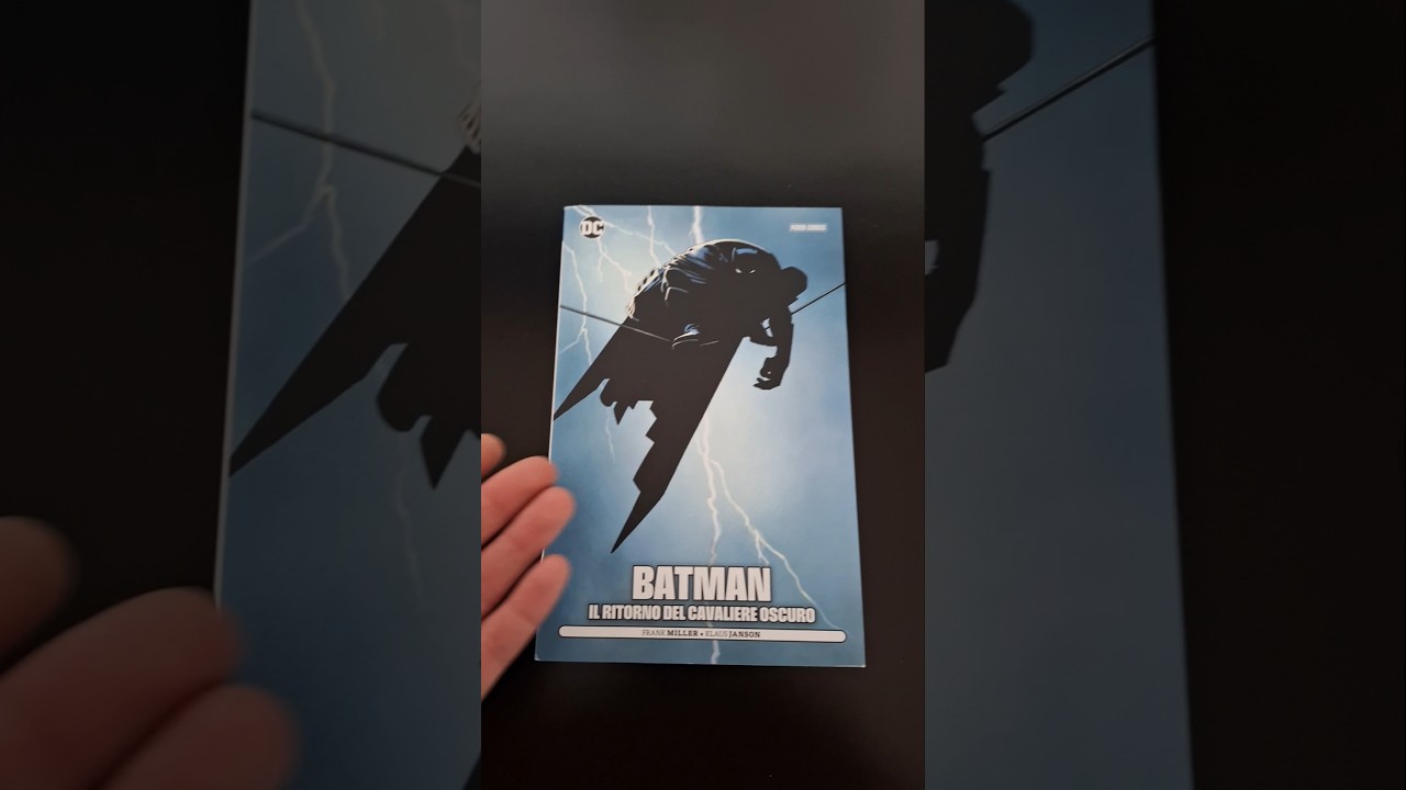 Batman : il ritorno del cavaliere oscuro DC POCKET: #acquisti #fumetti #dccomics #batman #youtube