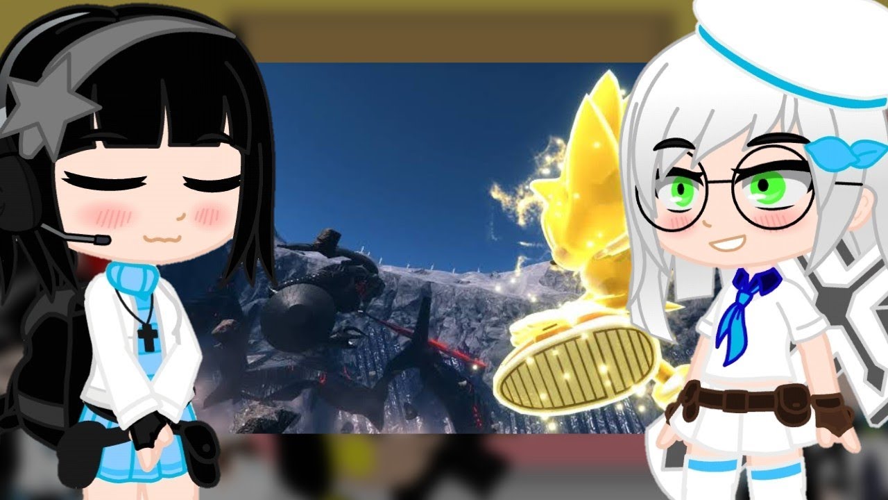 Nikke The Goddess Of Victory react to Sonic frontier 