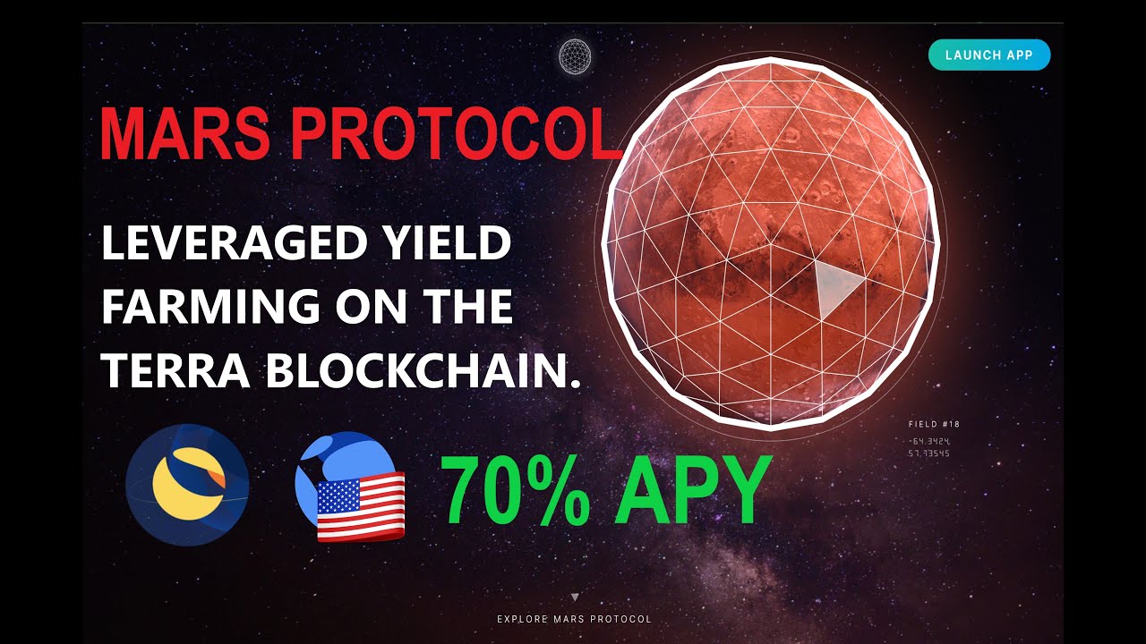 Review MARS Protocol Leveraged Yield Farming Strategy - EARN 70% APY Staking Terra LUNA UST Tokens