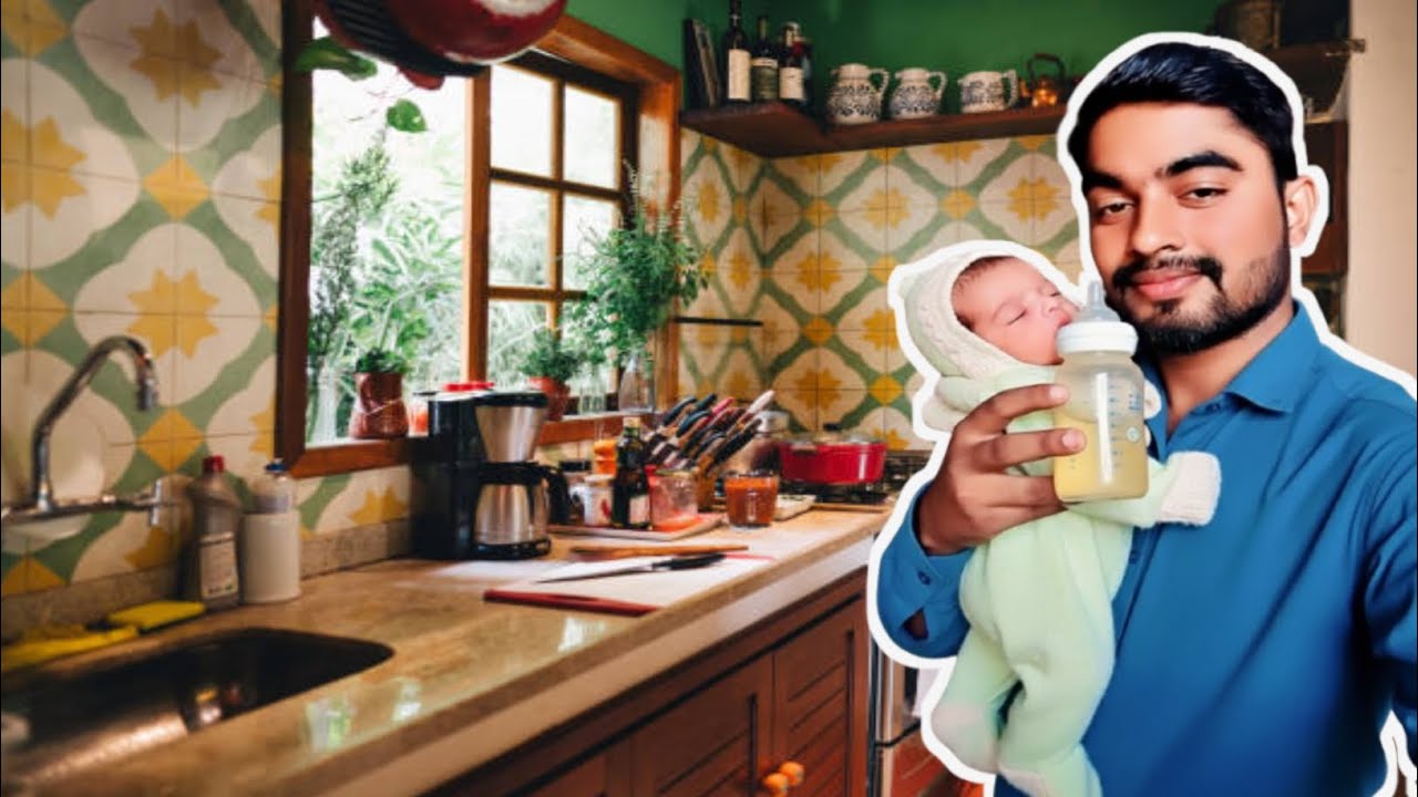 Kitchen Tour With Nippal 🍼 Baby,, 💃