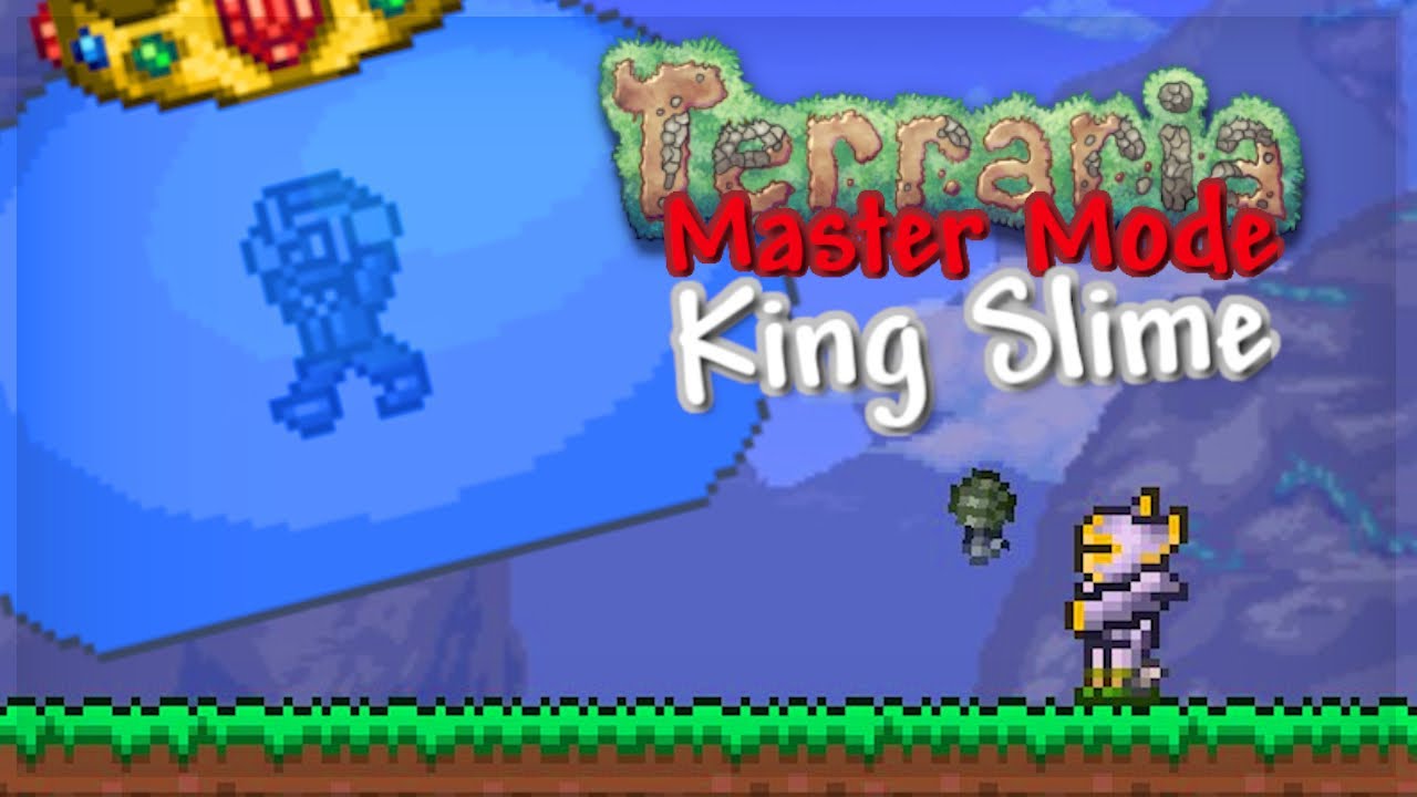 How To Defeat King Slime In Terraria Master Mode