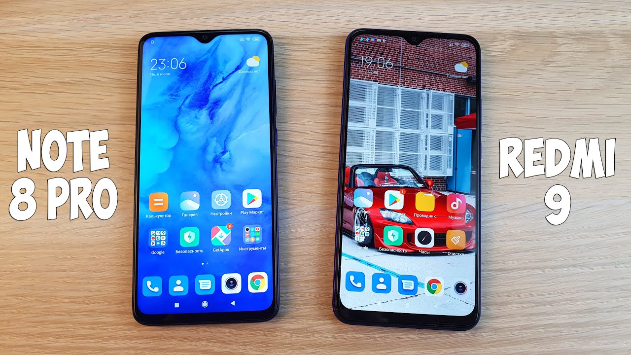 REDMI NOTE 8 PRO VS REDMI 9 - ЧТО ВЫБРАТЬ? ПОЛНОЕ СРАВНЕНИЕ!