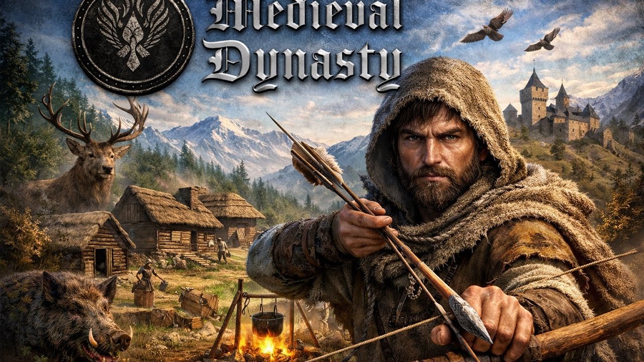 لعبة Medieval Dynasty ( 1 ) 