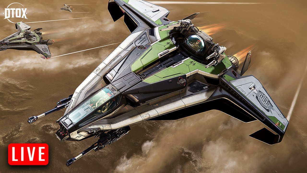 🔴LIVE - Star Citizen's Anvil Hurricane Is A Beast In 4.5!
