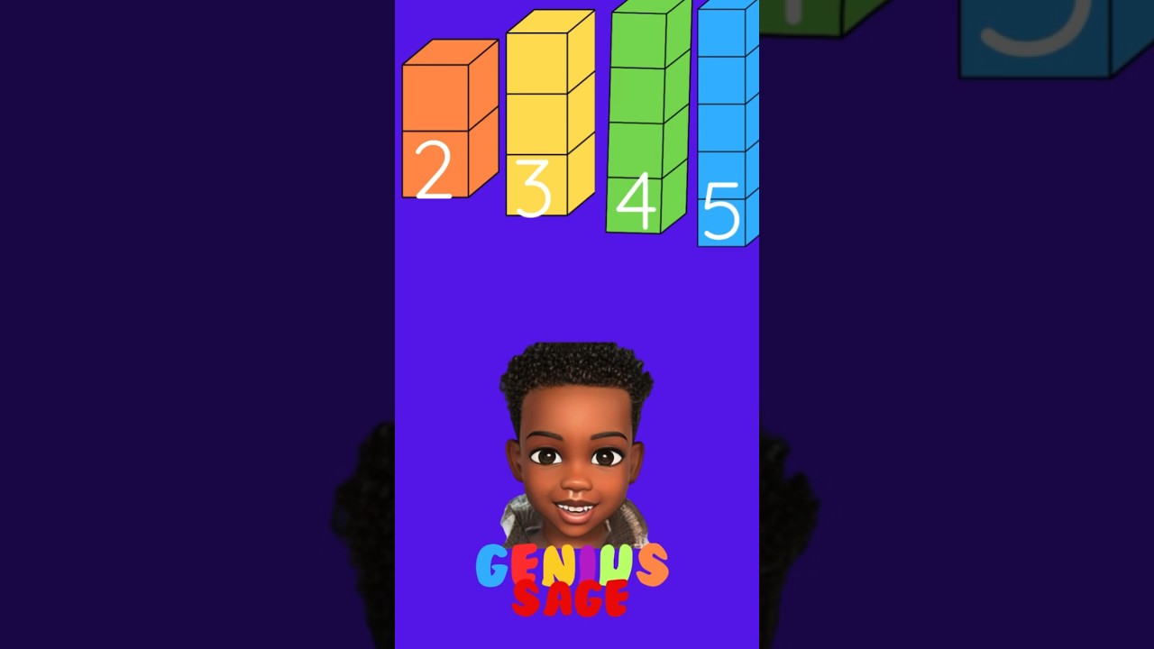 Genius sage fun number blocks #learningenglish #numberblocks