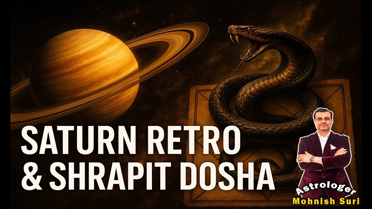 Saturn Retrograde 2025 + Shrapit Dosha = Intense Karmic Shift! Be Ready!