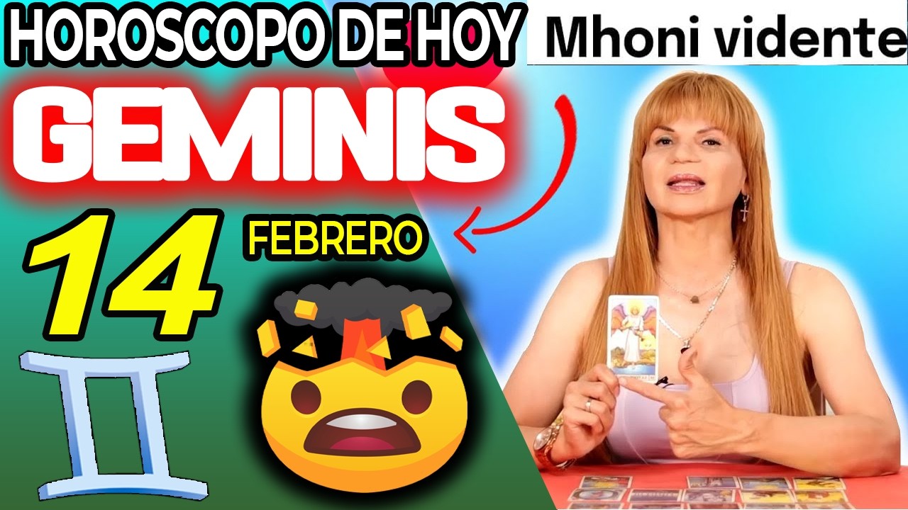 GÉMINIS ♊ WOW❗CONFIRMACIÓN TRIPLE PARA TI💣👀 Horóscopo De Hoy 14 De Febrero 2026 | Mhoni Vidente