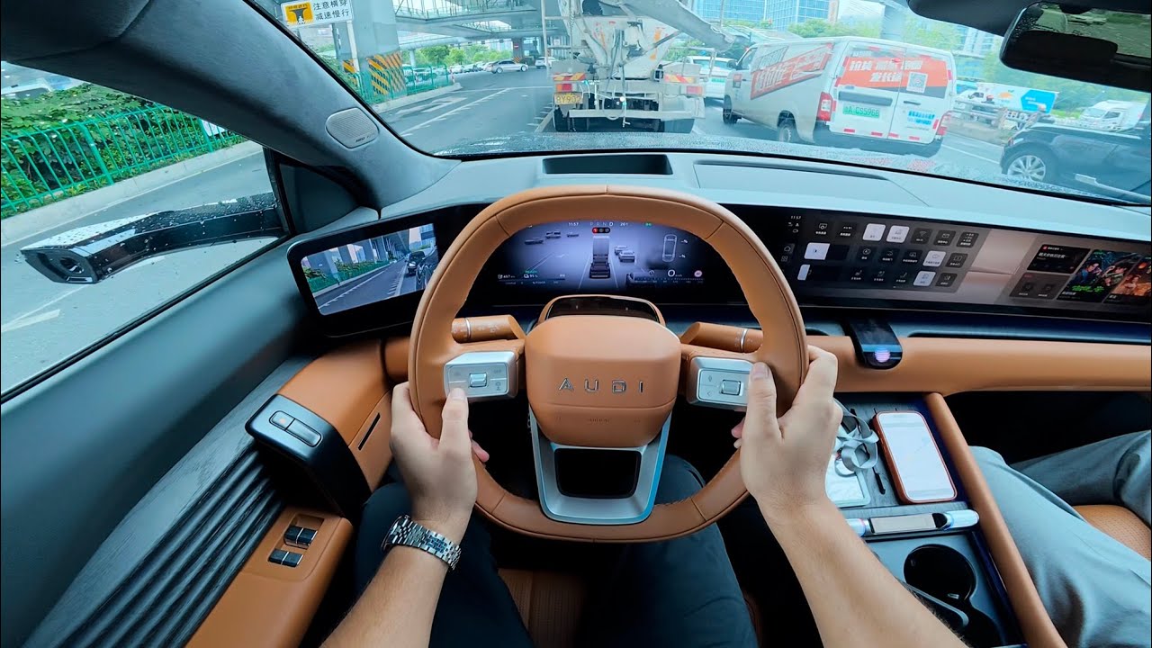 2026 AUDI E7X Quattro 751km 900V Luxury Electric SUV｜POV Test Drive & Full Walkaround