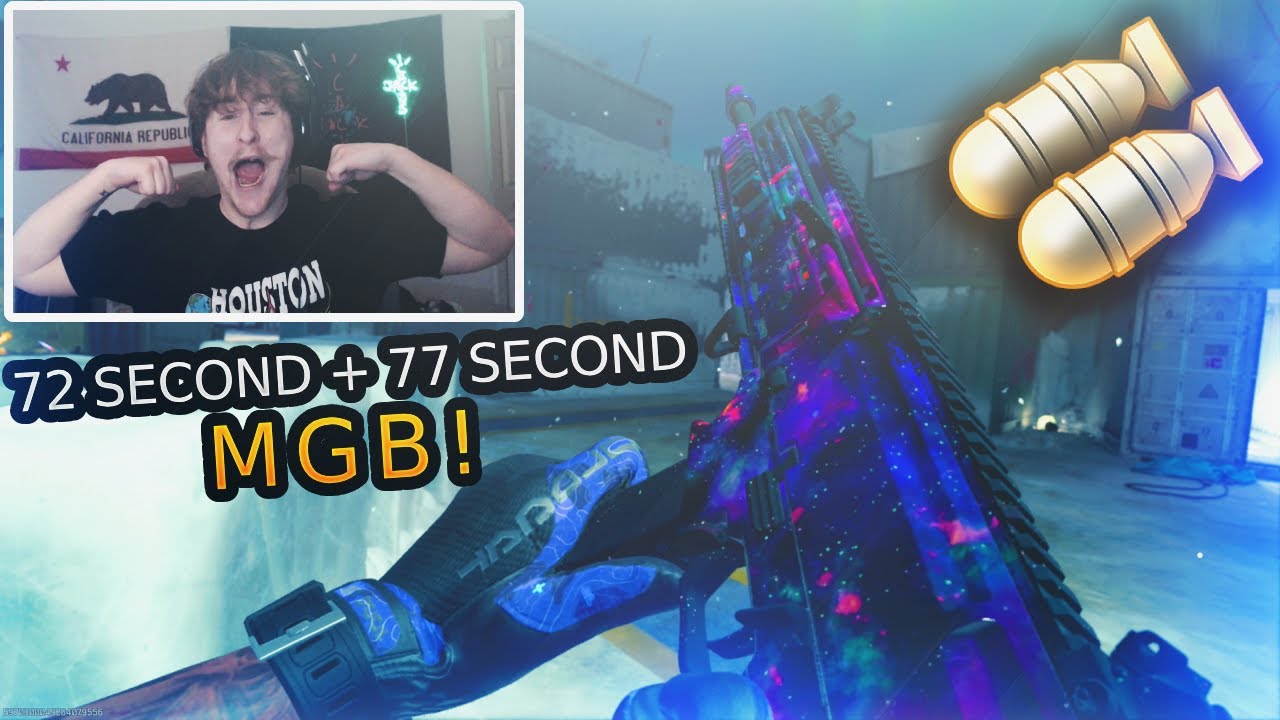 INSANE DOUBLE MGB W/ the BEST SMG in MW3.. (Best 