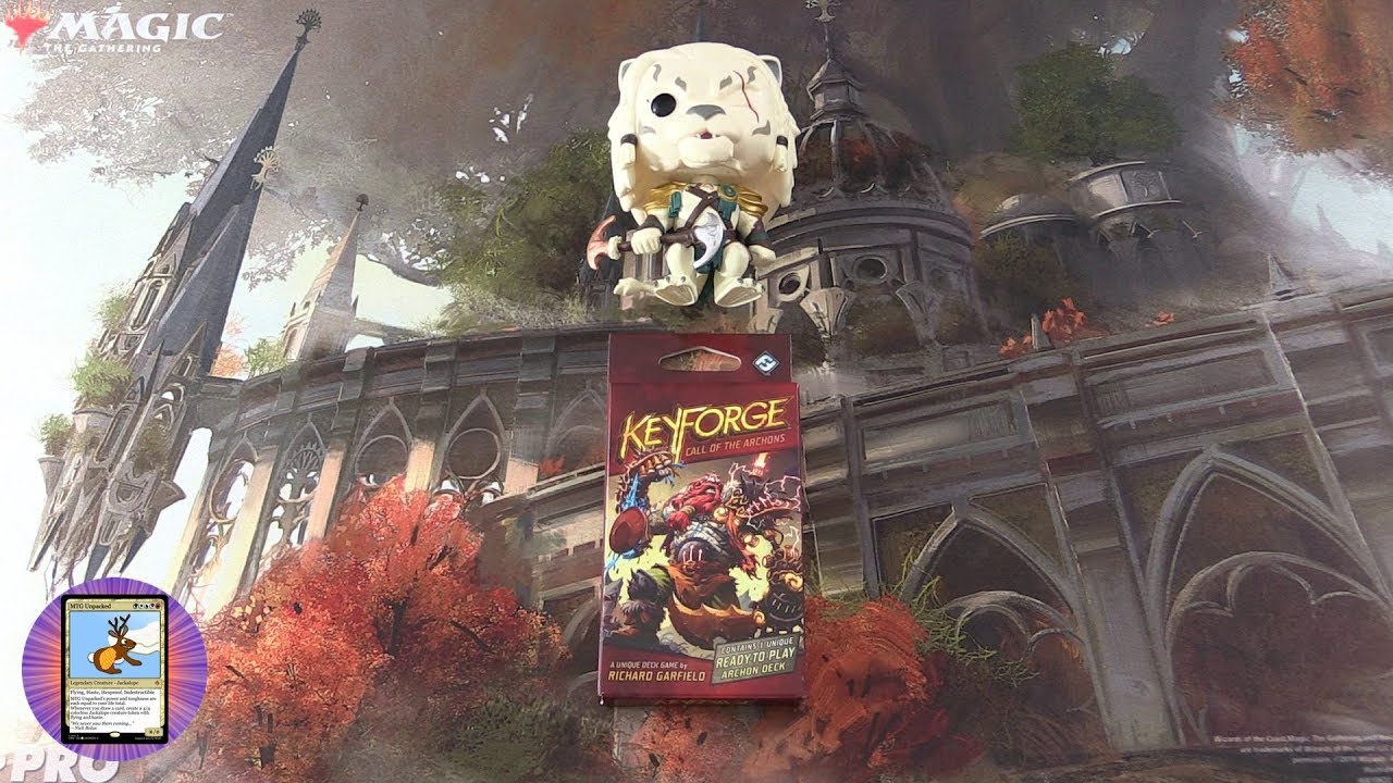 KeyForge Deck Unboxing #3 - Four Horsemen + Time Traveller!