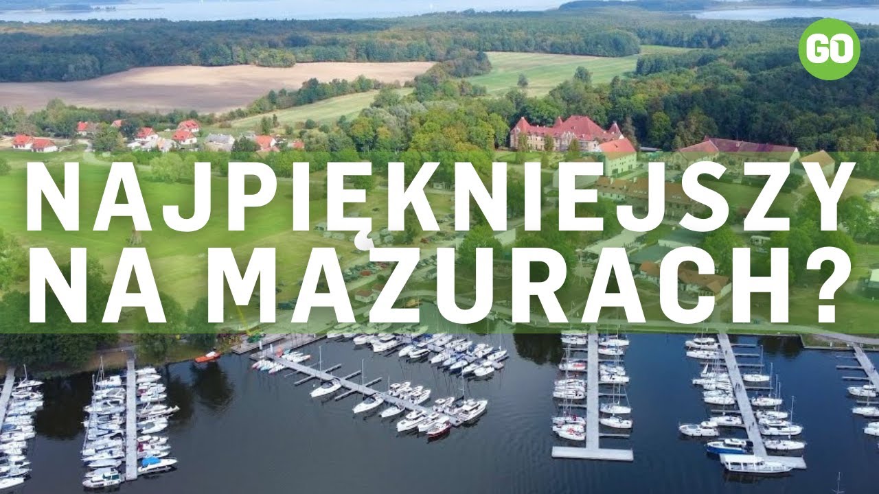 Wrześniowy Sztynort, największy port na Mazurach i kultowy bar Zęza. Warmia i Mazury widziane z góry