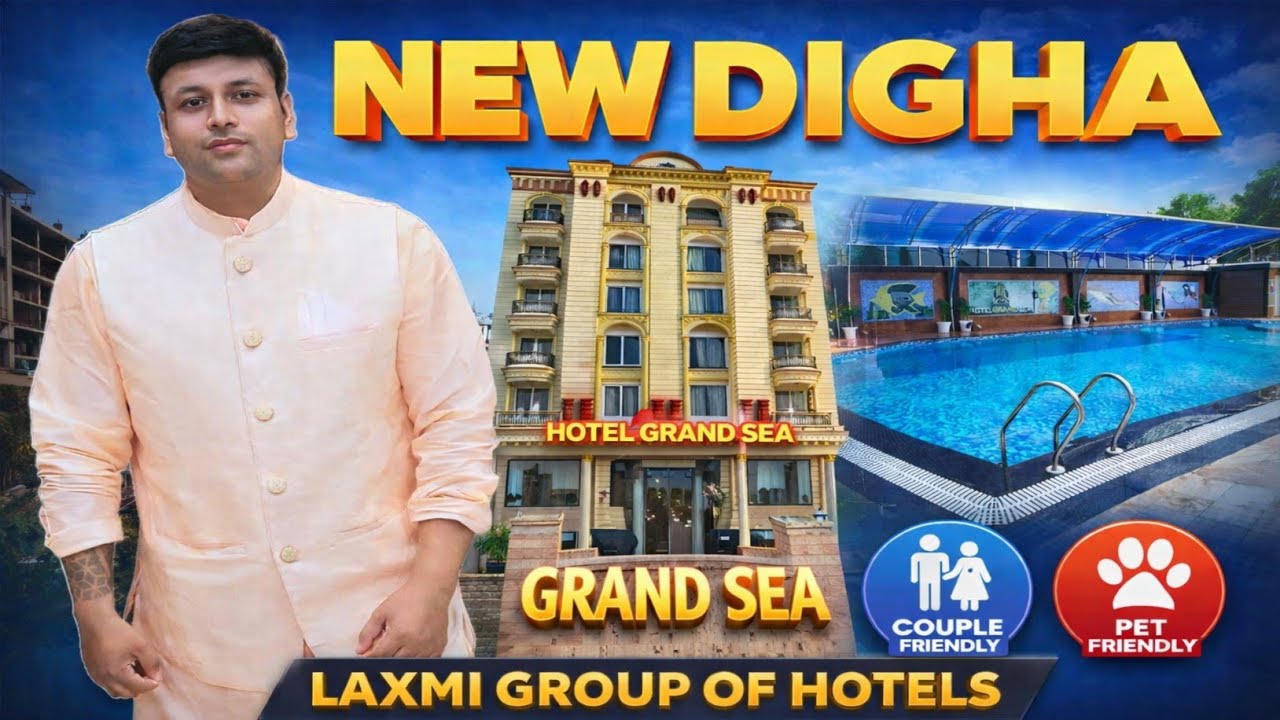 Brand New Hotel in New Digha near Sea Beach with Swimming pool,Lift & Parking