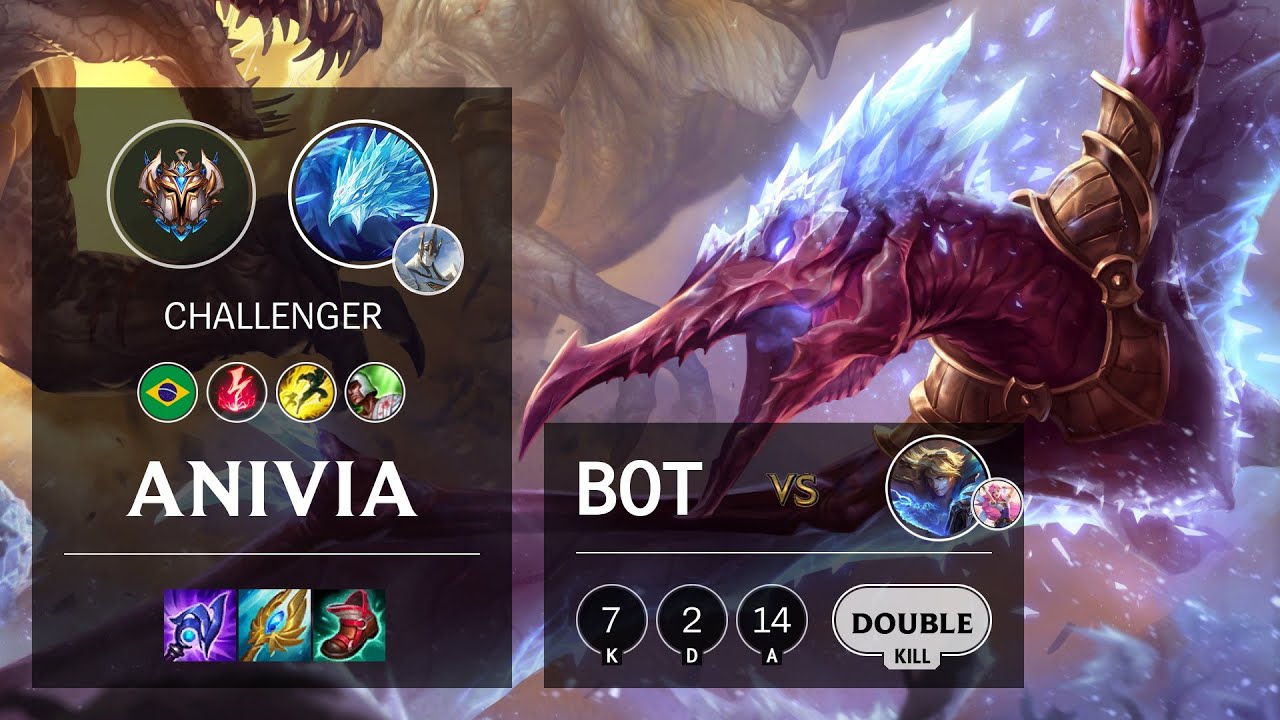 Anivia Bot vs Ezreal - BR Challenger Patch 11.4