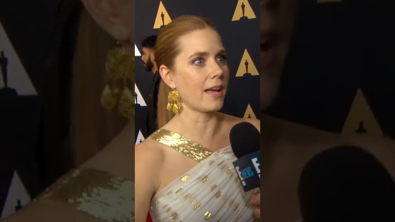 Amy Adams red carpet interview