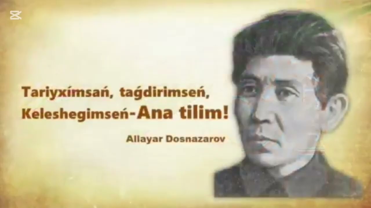 Қарақалпақ тилине 36 жыл толыу мүнәсийбети.