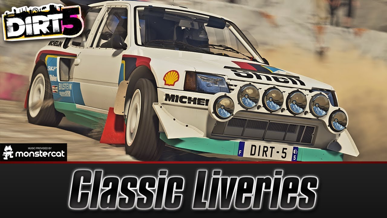 DIRT 5: Classic Liveries (Part 1) | Escort RS Cosworth, RS200 & 205 T16 Evo 2