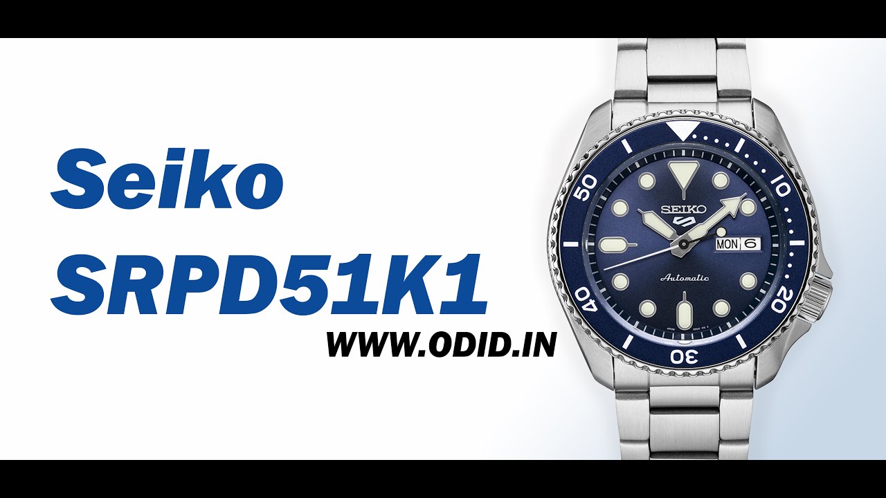 Seiko SRPD51K1 Analog Blue | Watch lovers