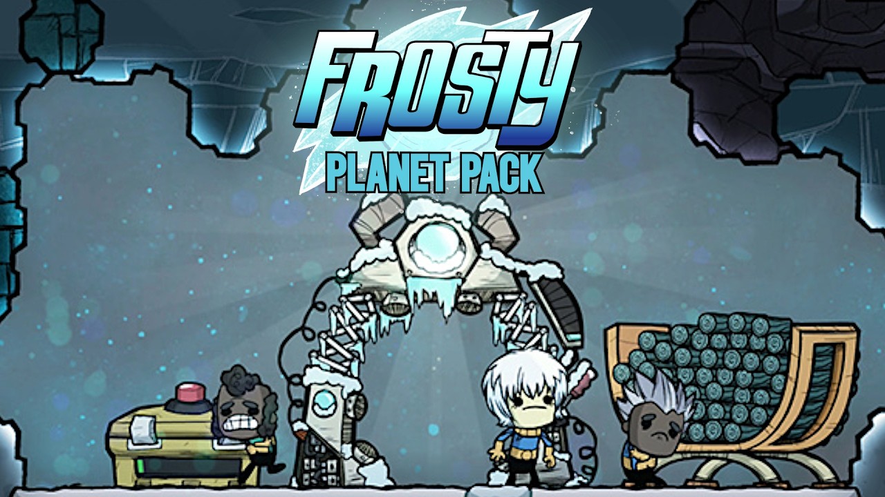 We're going to SPACE!! The Frosty Planet DLC (Oxygen Not Included)