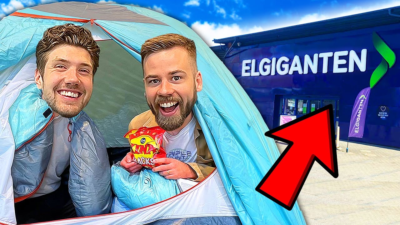 VI TÄLTADE I ELGIGANTENS NYA BUTIK