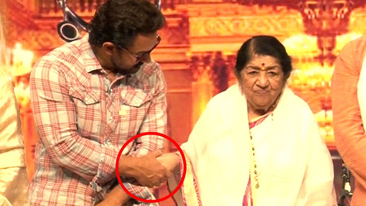 Aamir Khan's Sweet Gesture for Lata Mangeshkar
