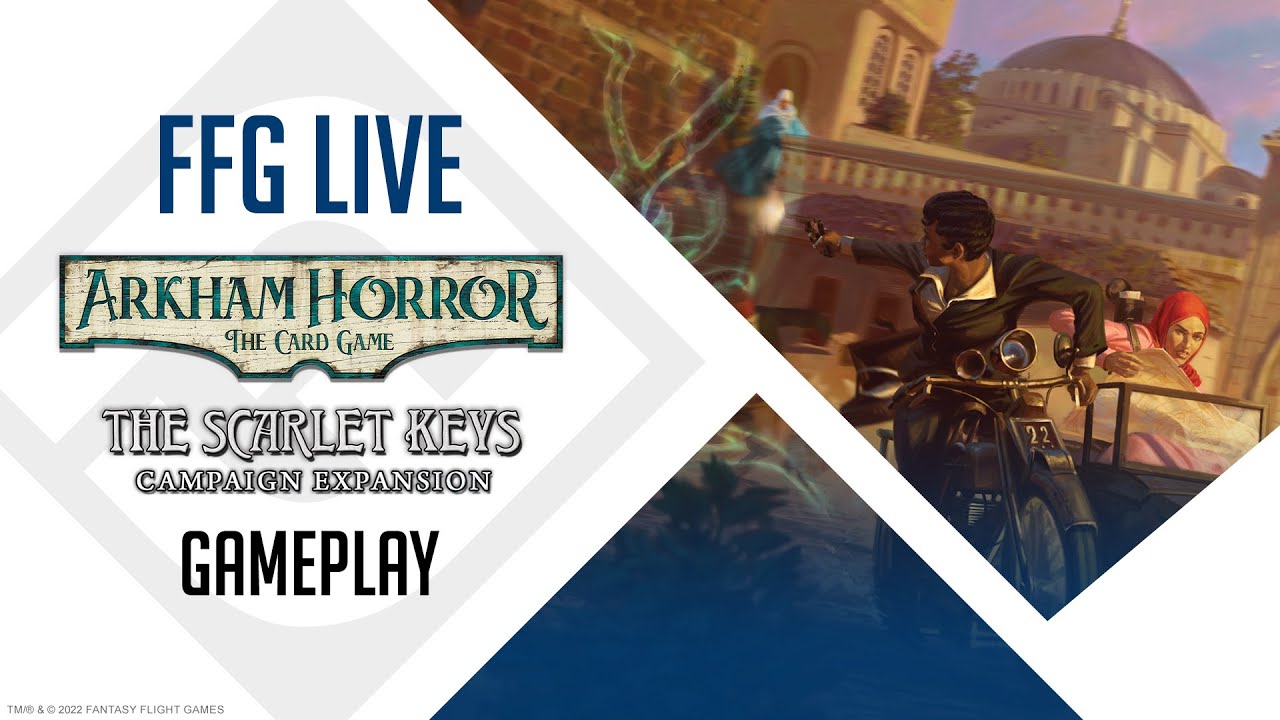 The Scarlet Keys for Arkham Horror: The Card Game | Gameplay