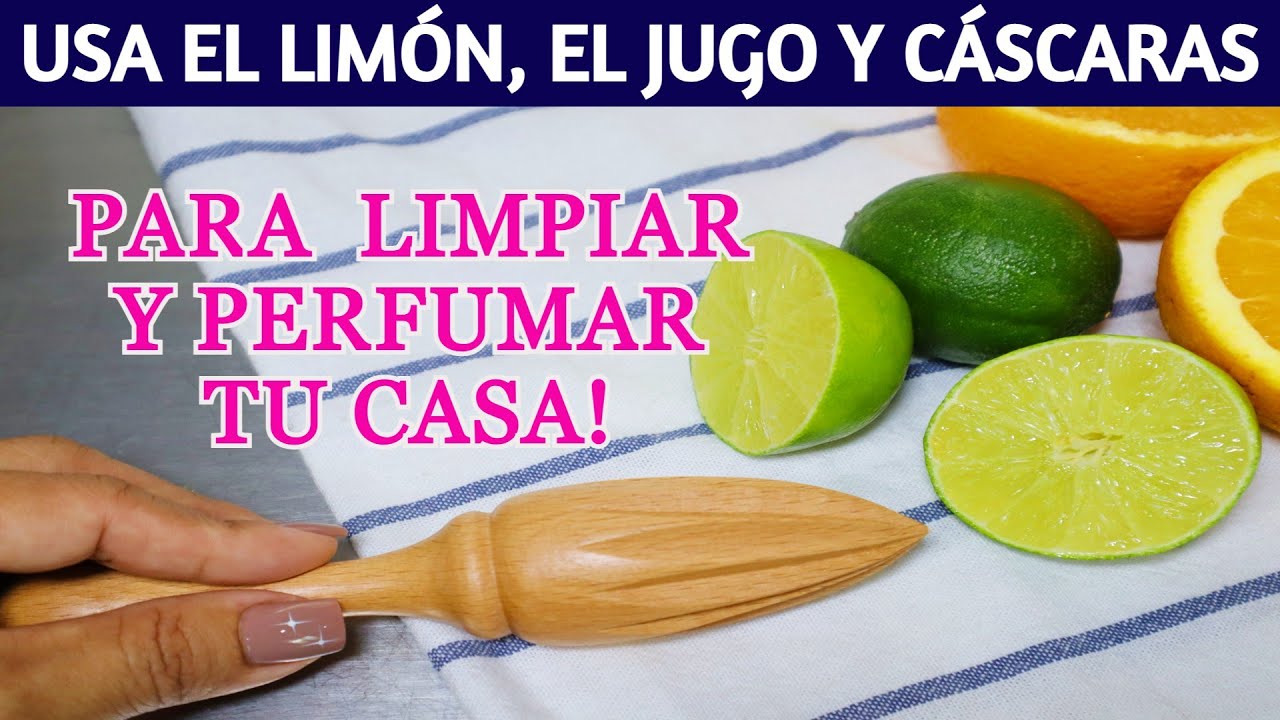 8 TIPS para limpiar tu CASA  con EL LIMÓN / OLLAS  MANCHADAS POR DENTRO.