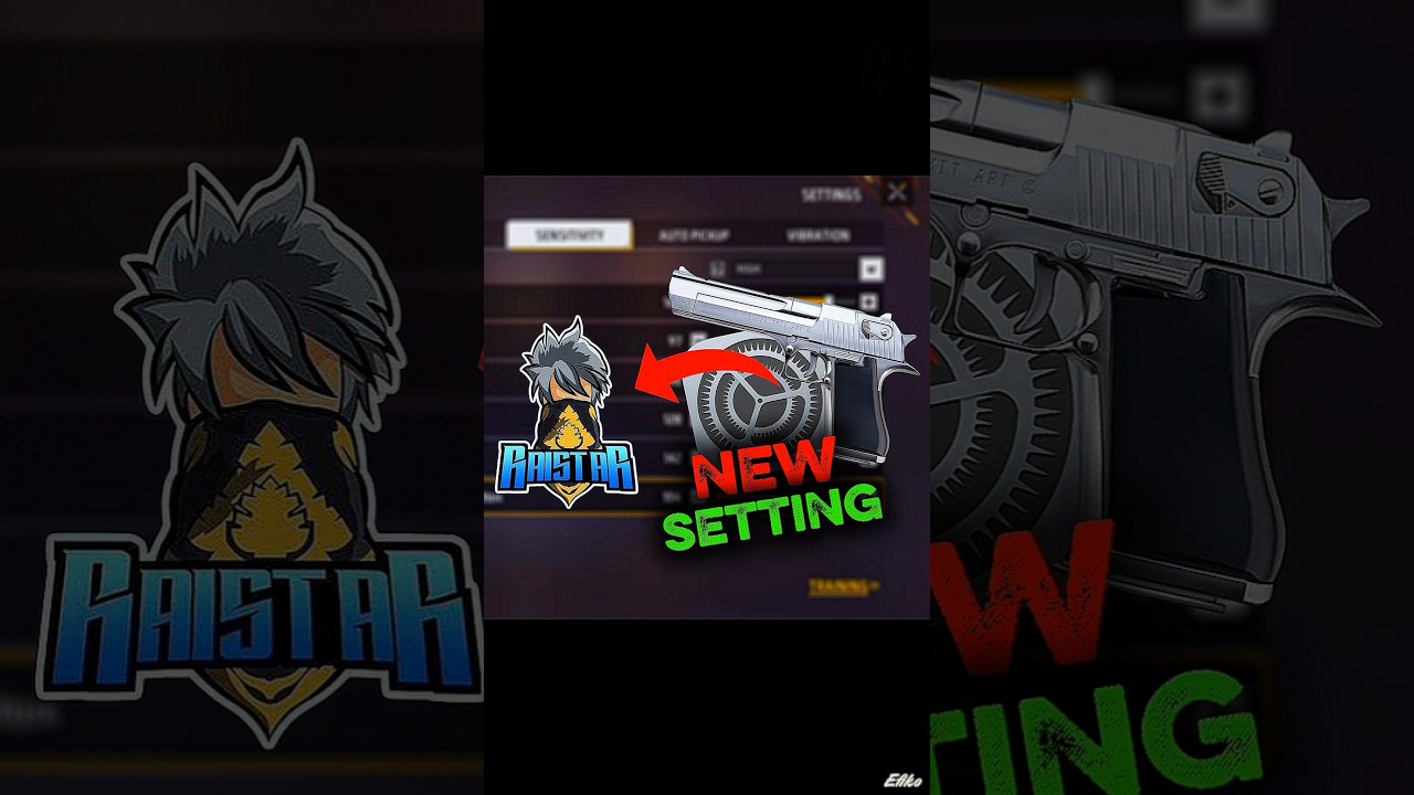 Raistar Secret Sensitivity Setting || All Gun Auto Headshot Sensitivity Settings In Free Fire 2026