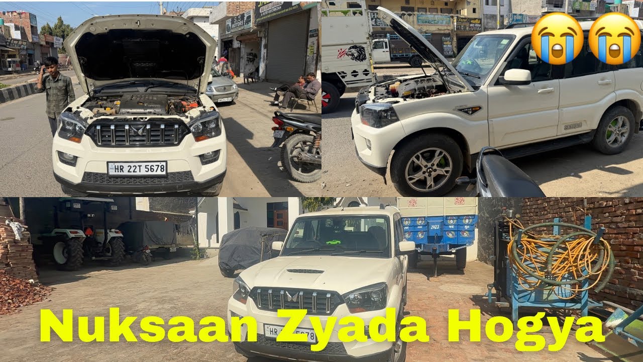 Scorpio Repairing Coast 60000rs. (Mota Nuksaan) VLOG