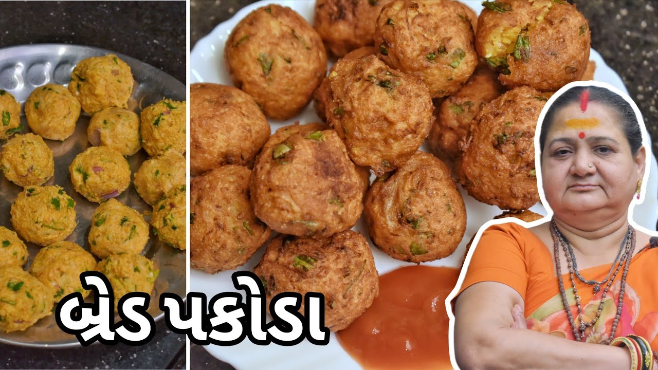 Bread Pakoda - બ્રેડ પકોડા - Aru'z Kitchen - Gujarati Recipe - Nashto - Pakora