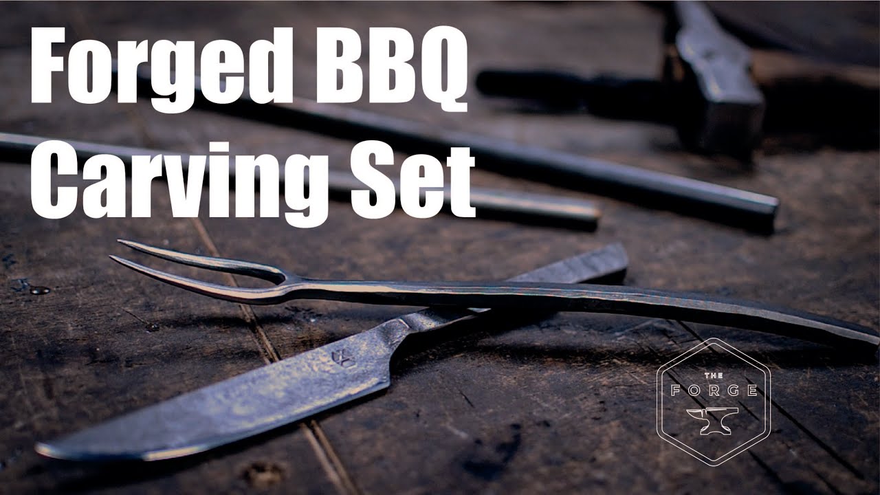 Blacksmithing : Making a BBQ Carving Set