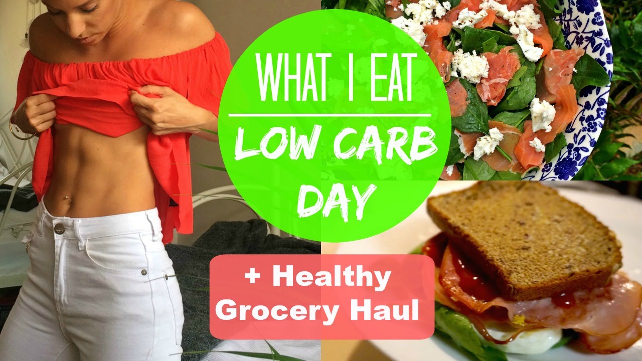 What I Eat on Low Carb Day | Grocery Haul | Body Update