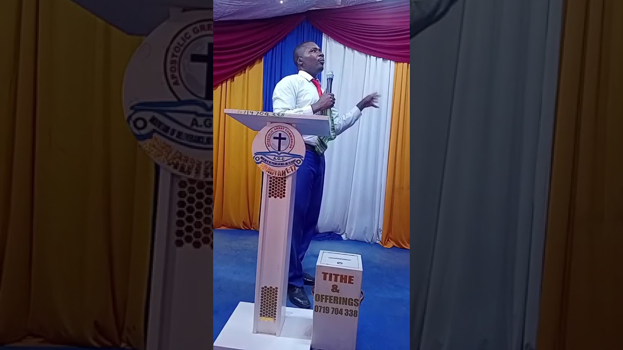 Apstl Robert ministering 