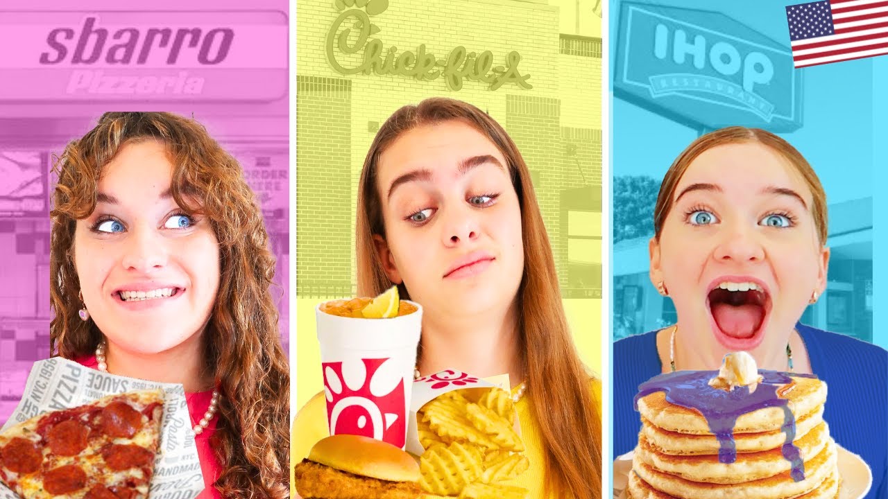 ONLY EATING USA FOODS IN ONE COLOR 🇺🇸 for 24hrs w/Norris Nuts