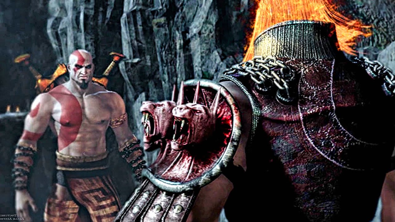 Kratos Vs Ares Final Boss Fight & Ending - God of War 1 (How Kratos Became God of War Scene)